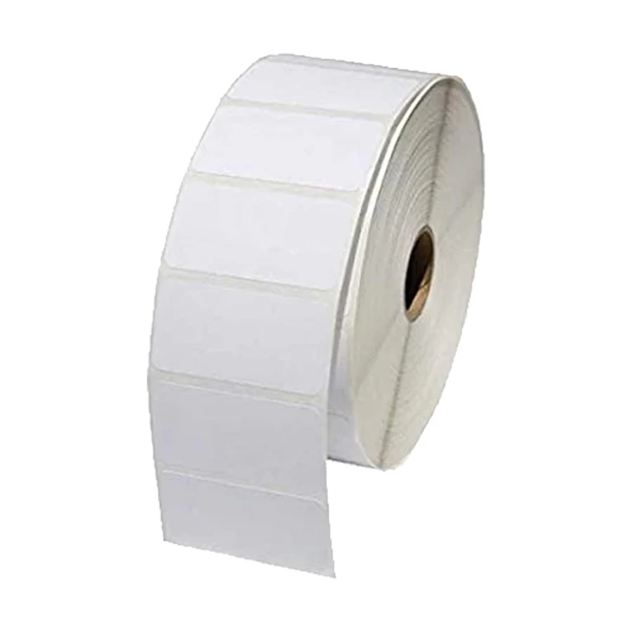 White Direct Thermal Sticker Label Roll,(1000PCS) Size: 38 x 25 mm(DT)